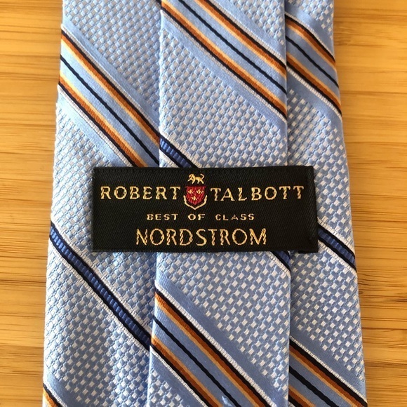 Robert Talbott BEST OF CLASS Silk Tie In Cool Blue - Picture 1 of 6